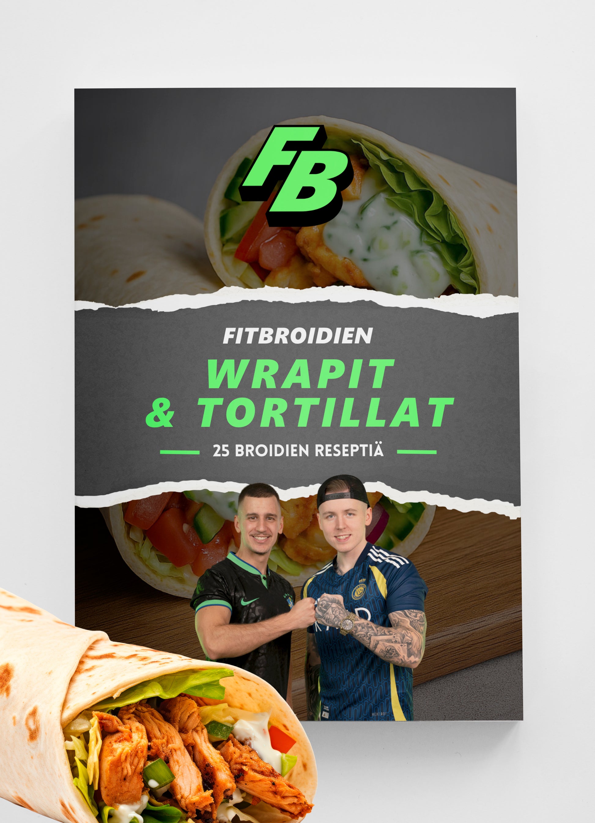 Fitbroidien Wrapit ja Burritot reseptikirja