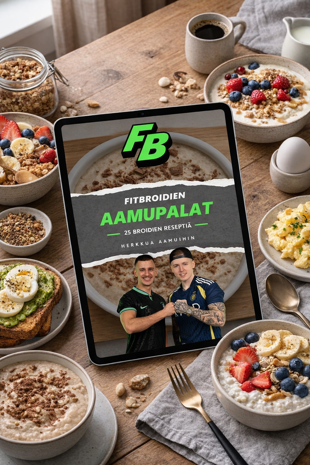 Fitbroidien Aamupalat reseptikirja