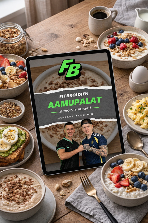 Fitbroidien Aamupalat reseptikirja