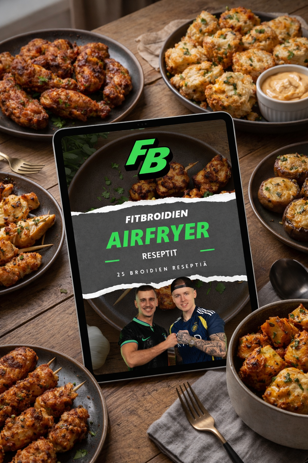 Fitbroidien Airfryer reseptikirja