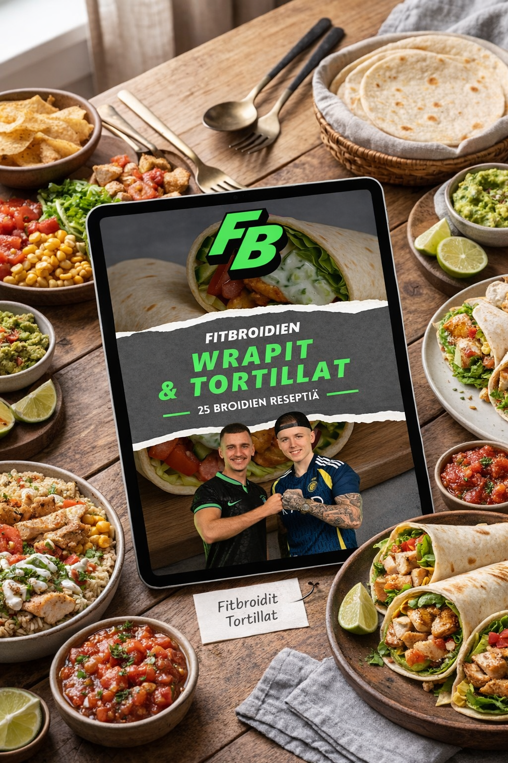 Fitbroidien Reseptikirjapaketti (Kaikki 6 kirjaa + bonus)
