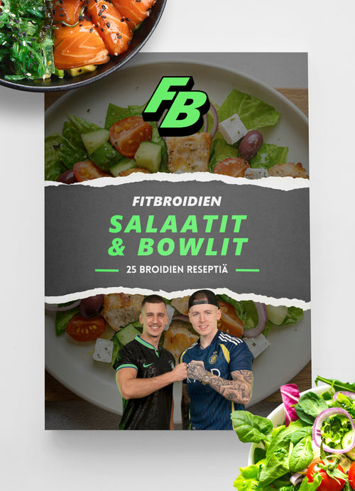 Fitbroidien Salaatit ja Bowlit reseptikirja